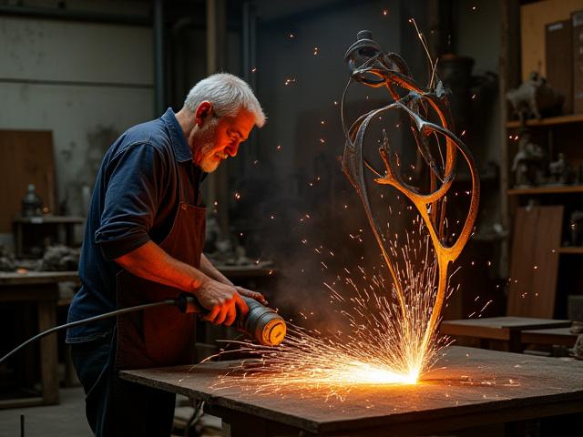 Sculpture sur Métal - Œuvres d'art de petite et grande taille
