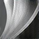 Surface brossée d'une sculpture