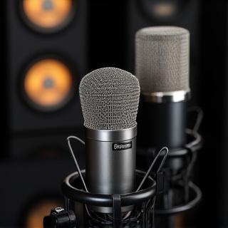 Microphones de studio professionnels